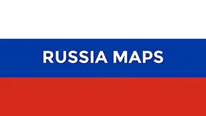 Russia PowerPoint maps templates