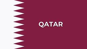 Qatar PowerPoint Maps: Template for Presentation