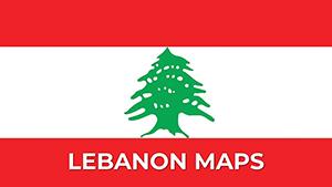 Lebanon PowerPoint Maps Template Presentation: Download PPT