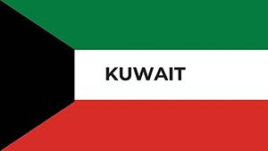 Kuwait PowerPoint Maps Template for Presentation