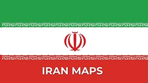 Iran PowerPoint maps