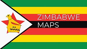 Zimbabwe PowerPoint maps