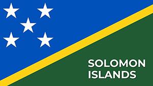 Solomon Islands PowerPoint Maps Template - Editable PPT Slides