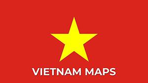 Asia: Vietnam PowerPoint maps template
