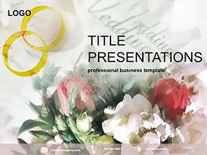 Floral Vector PowerPoint Template: Design Presentation