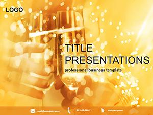 New Year Congratulations PowerPoint Template - Download