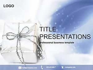 Surprise Gift PowerPoint Template - Download Presentation PPTX
