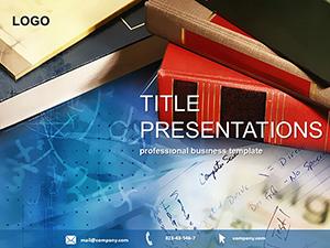 Scientific Books PowerPoint templates