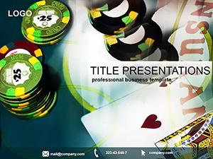 Casino Rate PowerPoint templates