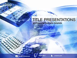 Communicating World PowerPoint Template - Download Now