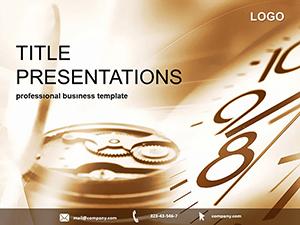Clock Mechanisms PowerPoint Template - Download Now Presentation