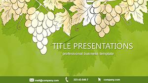Free Grapevine PowerPoint Template for Presentation