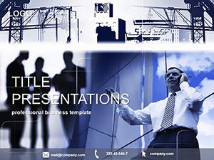 Characteristics and Fundamentals Management PowerPoint Template