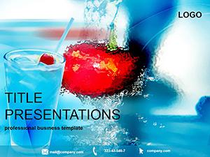 Cool Cocktail PowerPoint Template