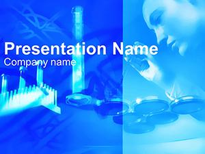 Laboratory investigation Chemistry PowerPoint Template