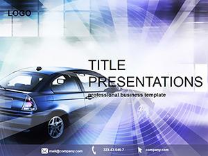 Cars for sale PowerPoint Template