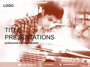 Learning Lessons PowerPoint Template Presentation