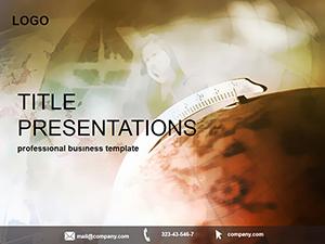 Earth Globe PowerPoint Template