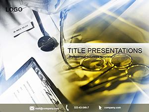 Medical record PowerPoint Template