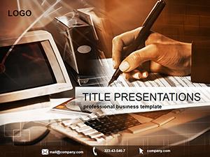 Employment to work PowerPoint template
