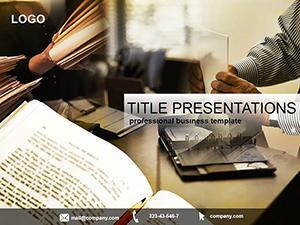 Drafting documents PowerPoint Template