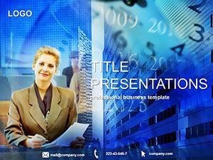 Bank Employee PowerPoint Template