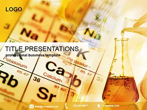 Chemistry Table PowerPoint Template: Presentation