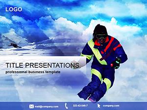Ski Vacation PowerPoint Template: Presentation