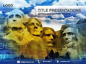 United States Presidential Memorial PowerPoint templates