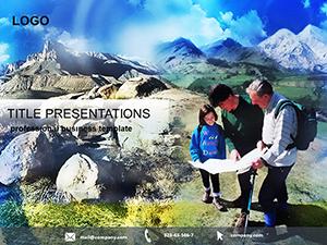 Family Travel PowerPoint Template - Download PPT Presentation