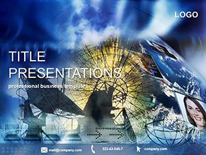 Satellite Television PowerPoint Template
