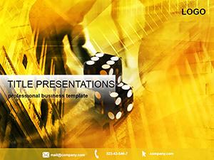 Casino Royale Winning-themed PowerPoint Template