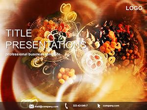 Table sweets PowerPoint templates