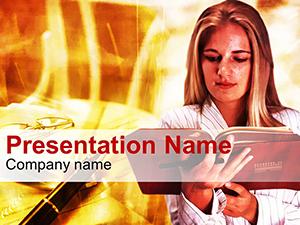 Student learning PowerPoint templates