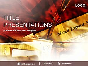 Travel expenses PowerPoint Template