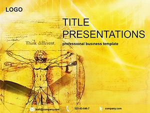 Human Figure PowerPoint Template: Presentation