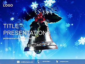 Holiday: Christmas Bell PowerPoint Template