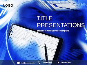 Scheduling PowerPoint Template