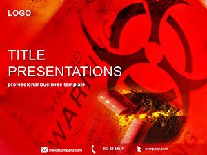 Warning Pills Medicine PowerPoint Template | Download Presentation