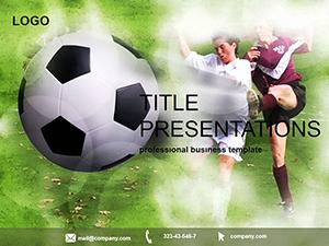 Football cup PowerPoint Template
