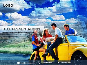 Auto Trip PowerPoint Template