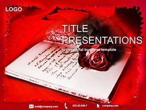 Romantic Greetings PowerPoint Template