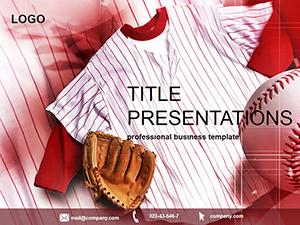 Clothes Baseball PowerPoint Template Presentation