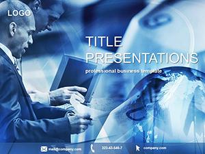 Business Partnership PowerPoint Template for Presentation