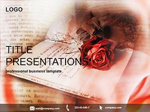 Romantic poetry PowerPoint Template