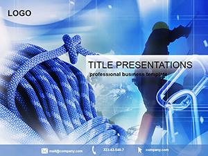 Basic Guide to climbing PowerPoint Template