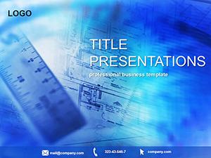 Geometrical Drawing PowerPoint Template