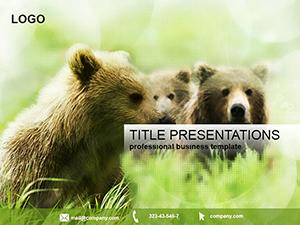 Bear Park PowerPoint Template
