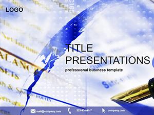 Documents Legal PowerPoint Template for Presentation