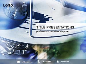 Television station PowerPoint Template